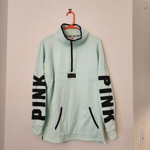 Victoria's Secret Mint Green Pullover Jacket